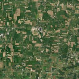 Mount Hope Ohio Satellite Map