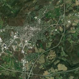 219 South 10th Street, Indiana University of Pennsylvania, In Satellite Map