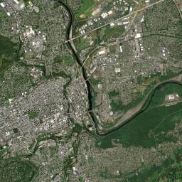 Allentown, Pennsylvania map(satellite map)
