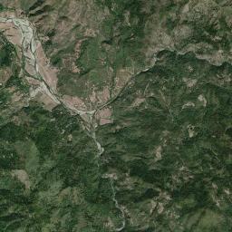 Hyampom California map(satellite map)