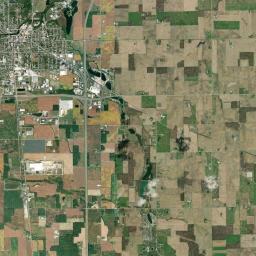 Wapakoneta Ohio Satellite Map