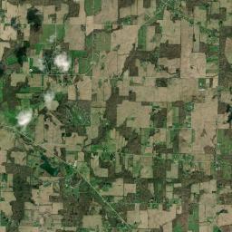 Pulaskiville Ohio Satellite Map