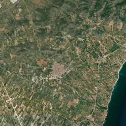 Alcanar Satellite Map