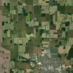 Hartford City Satellite Map