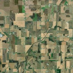 Padua Ohio Satellite Map