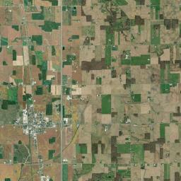 Botkins Ohio Satellite Map