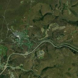 Gallitzin Satellite Map