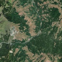 Bridgeville California map(satellite map)