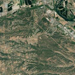 Girvan California map(satellite map)
