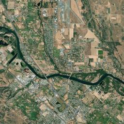 Anderson California map(satellite map)