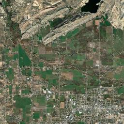 Vernal Satellite Map