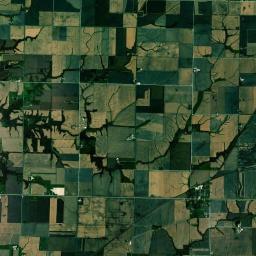 1416-1466 North County Road 1200, Hamilton Satellite Map