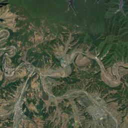Sakchu-ŭp Satellite Map