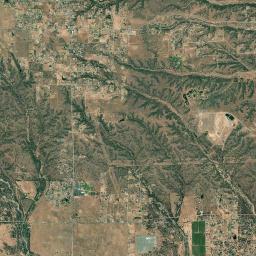 Olinda California map(satellite map)