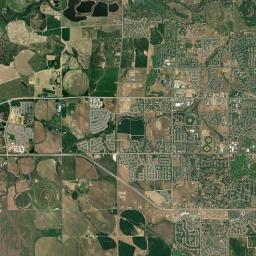 101st Avenue Greeley CO 80634 America Satellite Map