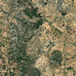 Albalate de las Nogueras Satellite Map