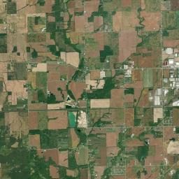 Newbern Ohio Satellite Map