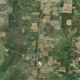 Berkshire Ohio Satellite Map