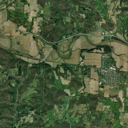 West Lafayette Ohio Satellite Map