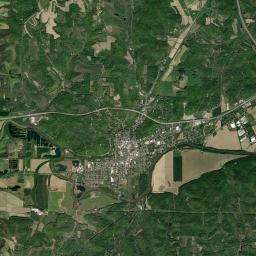 Shady Bend Ohio Satellite Map