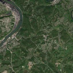 Greenock Satellite Map