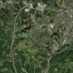 Southwest Greensburg Satellite Map