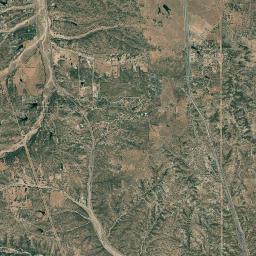 Hooker California map(satellite map)