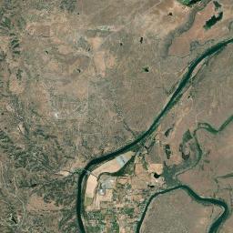 Bend California map(satellite map)