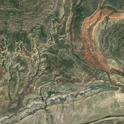 Blue Mountain Colorado Satellite Map