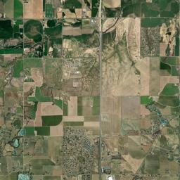 Walker Colorado Satellite Map