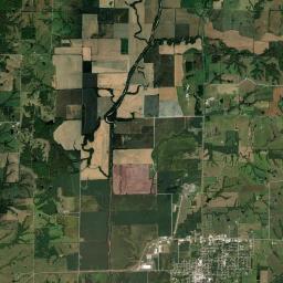 U.S. 136 Business, Missouri, USA Satellite Map