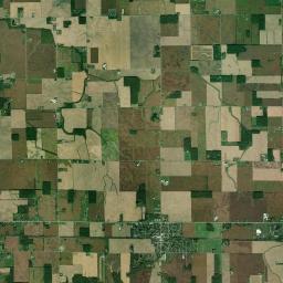 Parker City Satellite Map