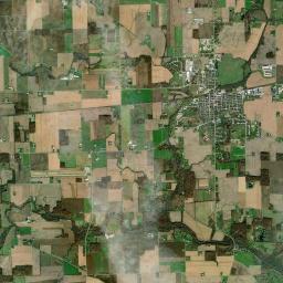 Webster Ohio Satellite Map