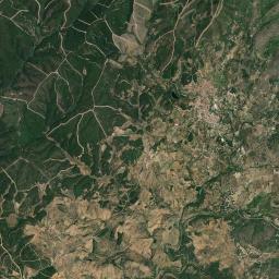 Valverde del Fresno Satellite Map