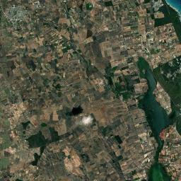 Borgagne Satellite Map