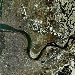 Noshiro Satellite Map