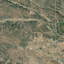 Blunt California map(satellite map)