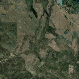 Almanor West California map(satellite map)