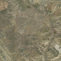 Dinosaur Colorado Satellite Map
