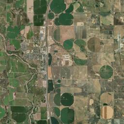 Platteville Colorado Satellite Map