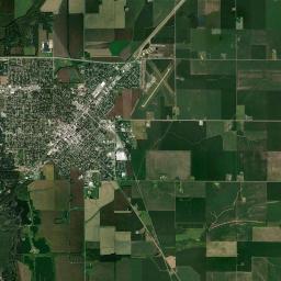 Lincoln Satellite Map