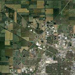 Champaign Satellite Map
