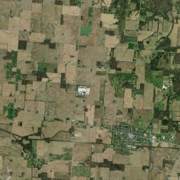 Saint Paris Ohio Satellite Map