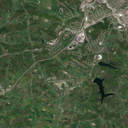 Washington Satellite Map