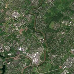 Audubon Satellite Map