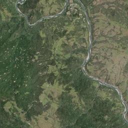 Alderpoint California map(satellite map)