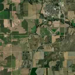 Thayer County Satellite Map