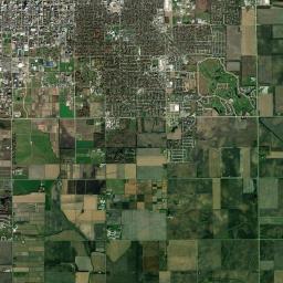 Urbana Satellite Map