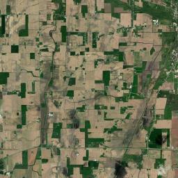 Baker Ohio Satellite Map