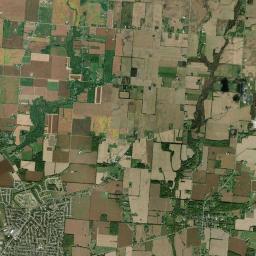 Casstown Ohio Satellite Map